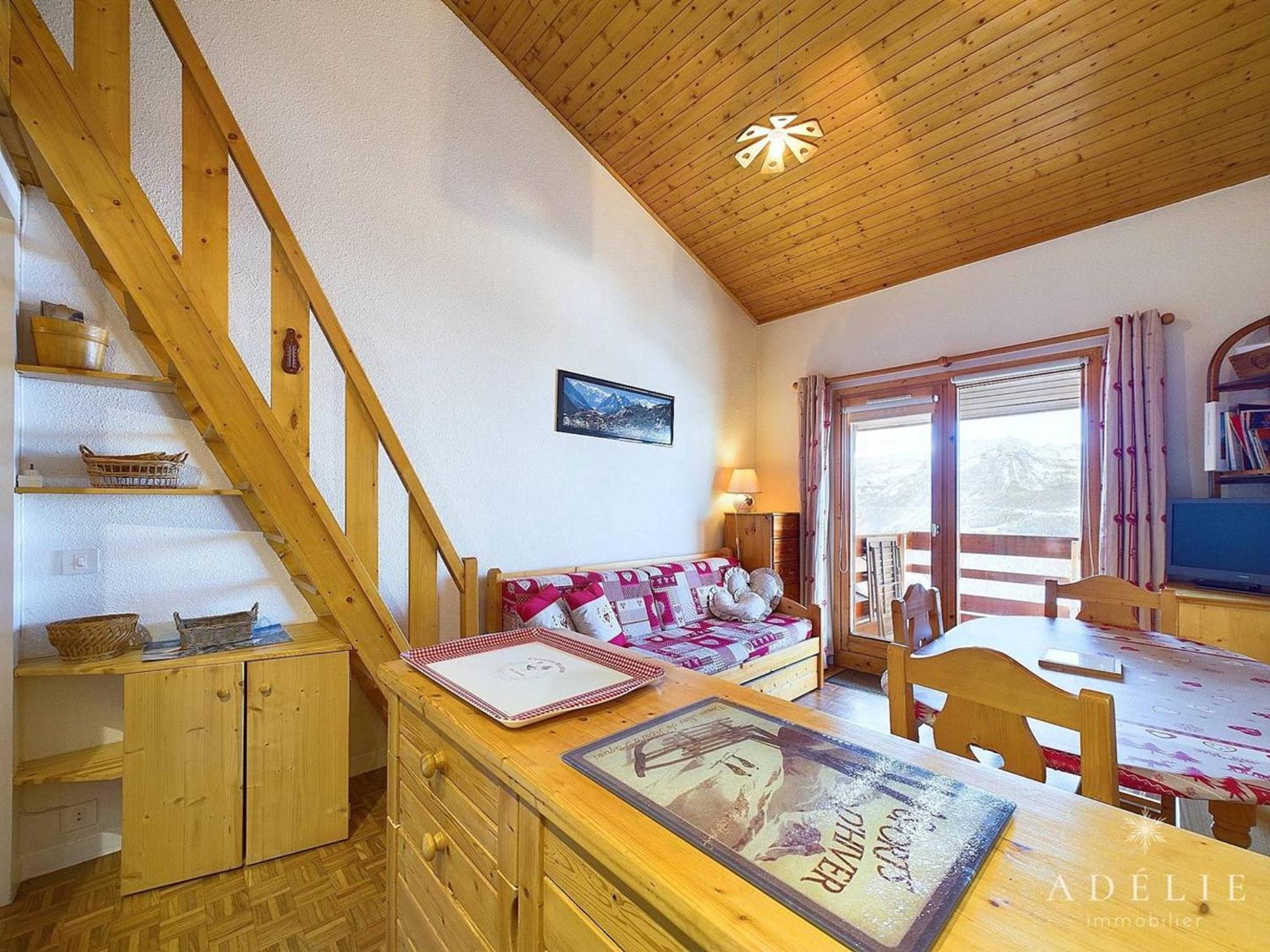 Studio Cabine Et Mezzanine Pour 4 Pers A Montvalezan-La Rosiere - Fr-1-398-550 Екстериор снимка